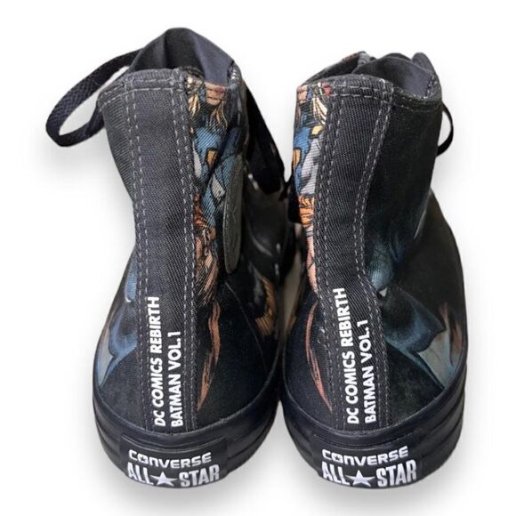 Converse X DC Comics Rebirth Batman Vol. 1 161305C Men's 9 Women's 11 - Picture 6 of 12